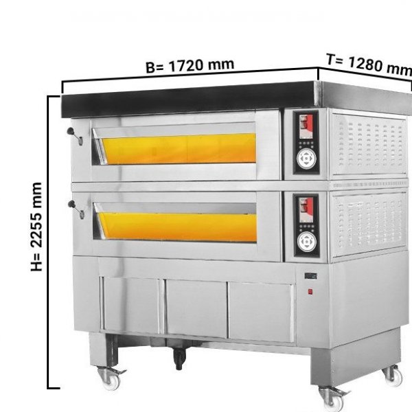 Elektrická pizza pec - včetně digestoře a kynárny